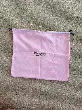 Kate Spade New York Pink Dust Bag 11.5” x 13” Purse Storage Bag